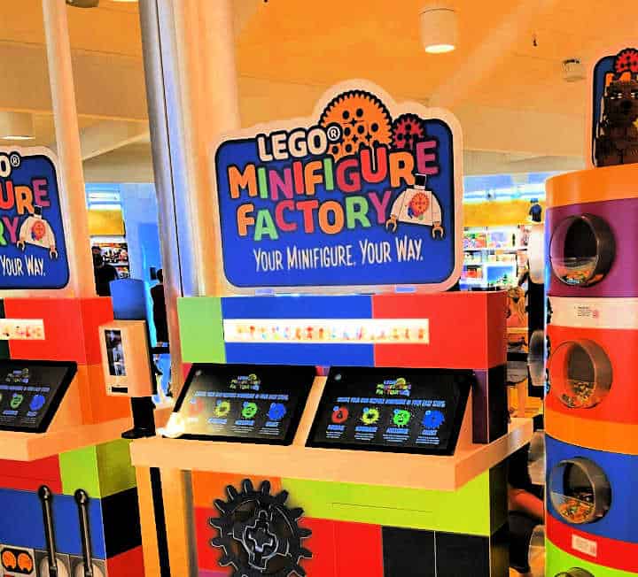 Lego Minifigure Factory sign 