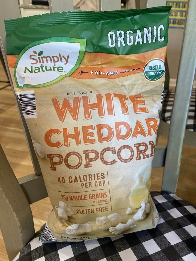 Aldi gluten free white cheddar popcorn