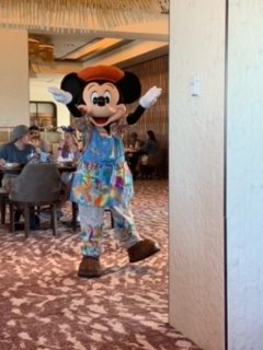 Mickey Mouse at Topolino's Terrace Character breakfast