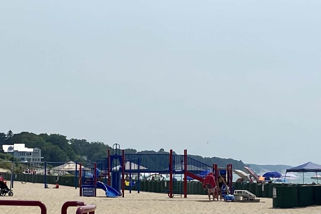 South Haven playground at the beach