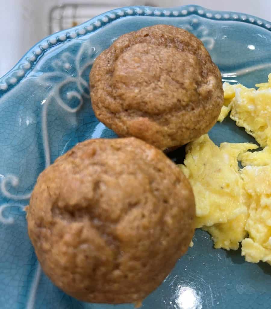muffins and eggs