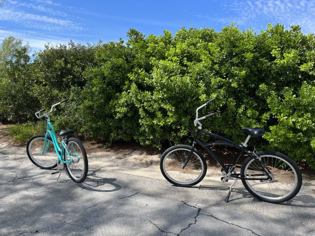 bikes on island