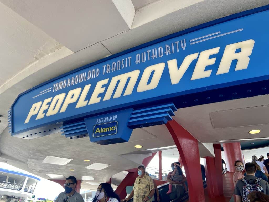 People Mover at Disney World