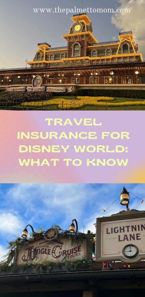 pin for Travel insurance for Disney World
