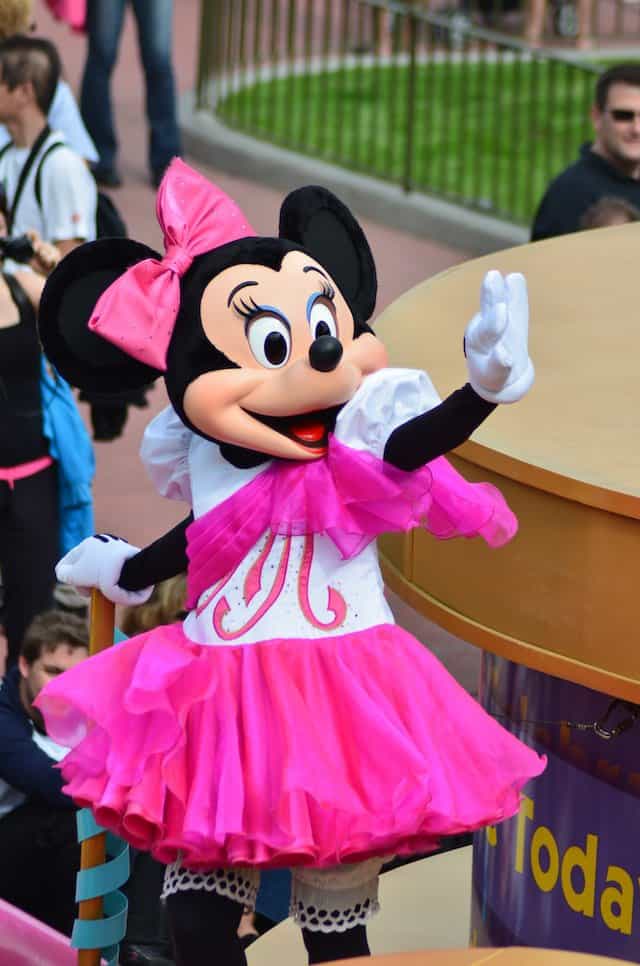 Minnie Mouse posing