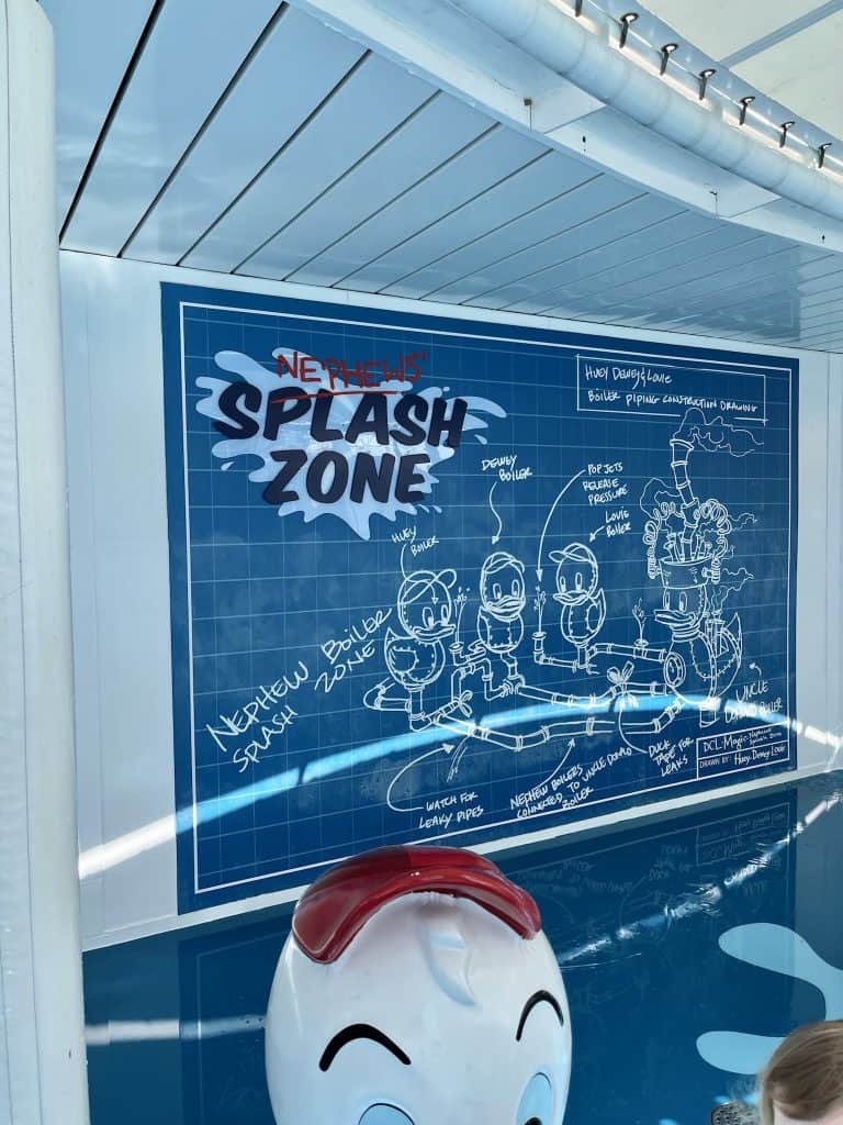 Disney magic splash zone