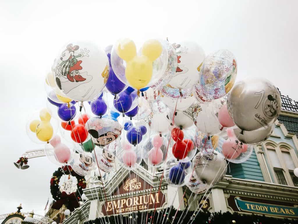 Magic Kingdom balloons at Emporium