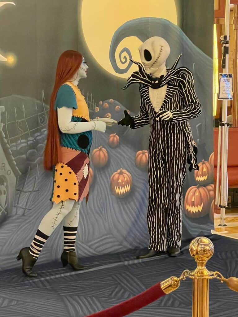 Jack and Sully characters on Disney Cruise Line