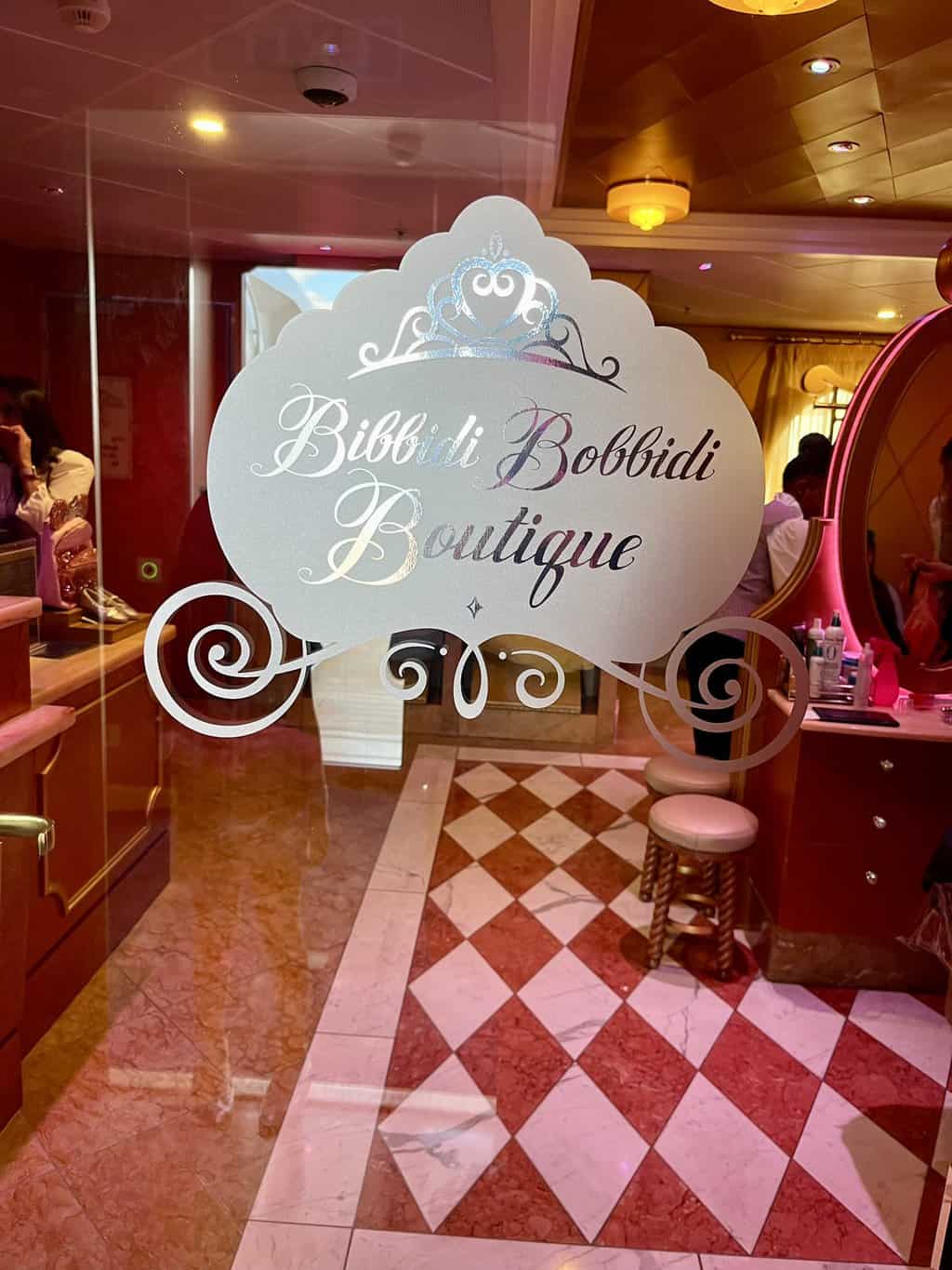 Guide to Bibbidi Bobbidi Boutique on a Disney Cruise - The
